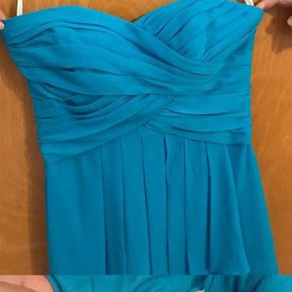 David's Bridal Dresses & Skirts - David’s Bridal Bridesmaid dress - style F14847 - size 12 - NEW w/tags - Malibu